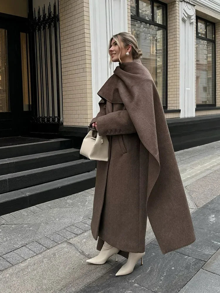 Maison Etoile Drape Coat