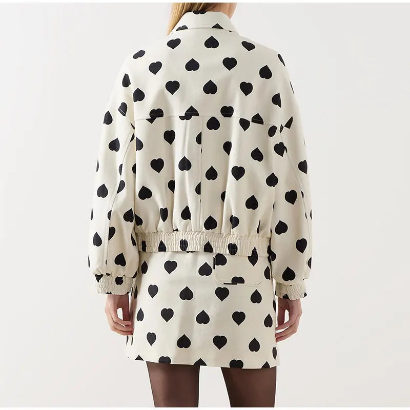 Hearts on Main Utility Jacket