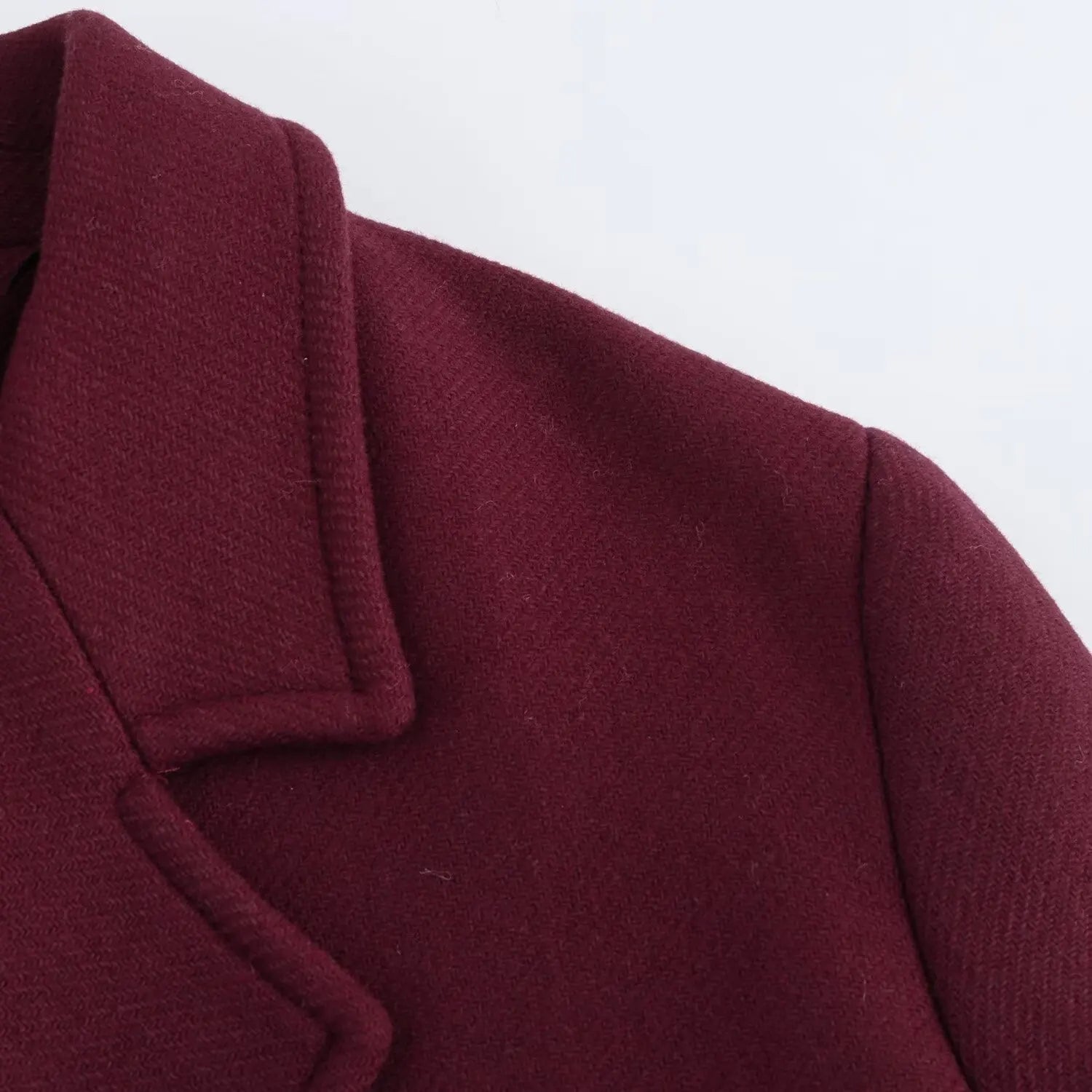 Vienna Avenue Double Breasted Long Coat