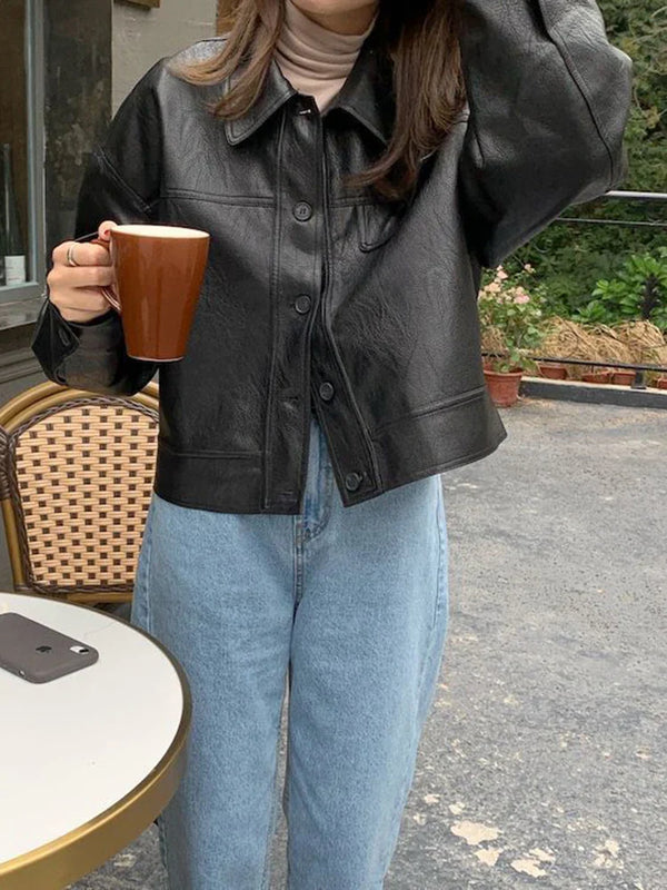 City Muse Faux Leather Jacket