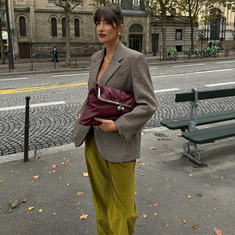 Isabelle Heritage Herringbone Blazer
