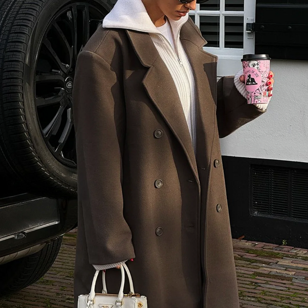 Ashmoor Oversized Wool Blend Coat – Mirinda