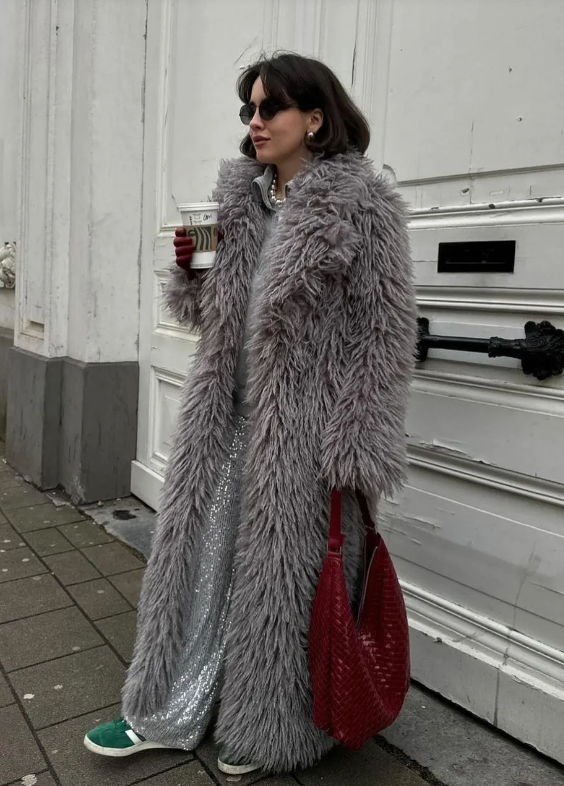 Empire Frost Faux Fur Coat