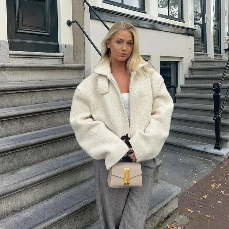 Frostbound Teddy Zip Jacket