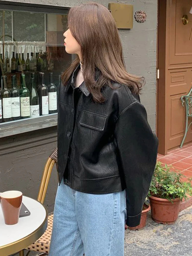 City Muse Faux Leather Jacket