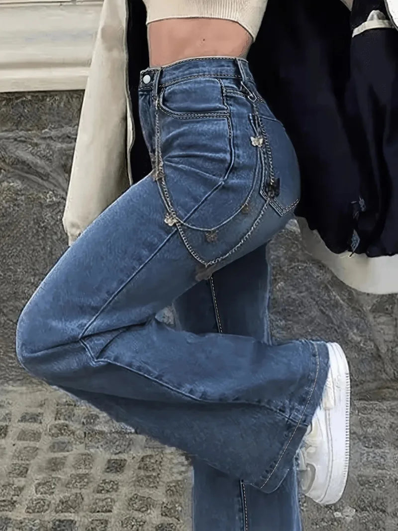 Harper High-Rise Flare Jeans