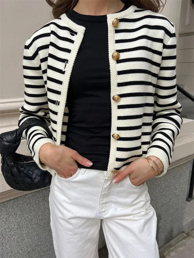 Marseille Stripe Knit Set