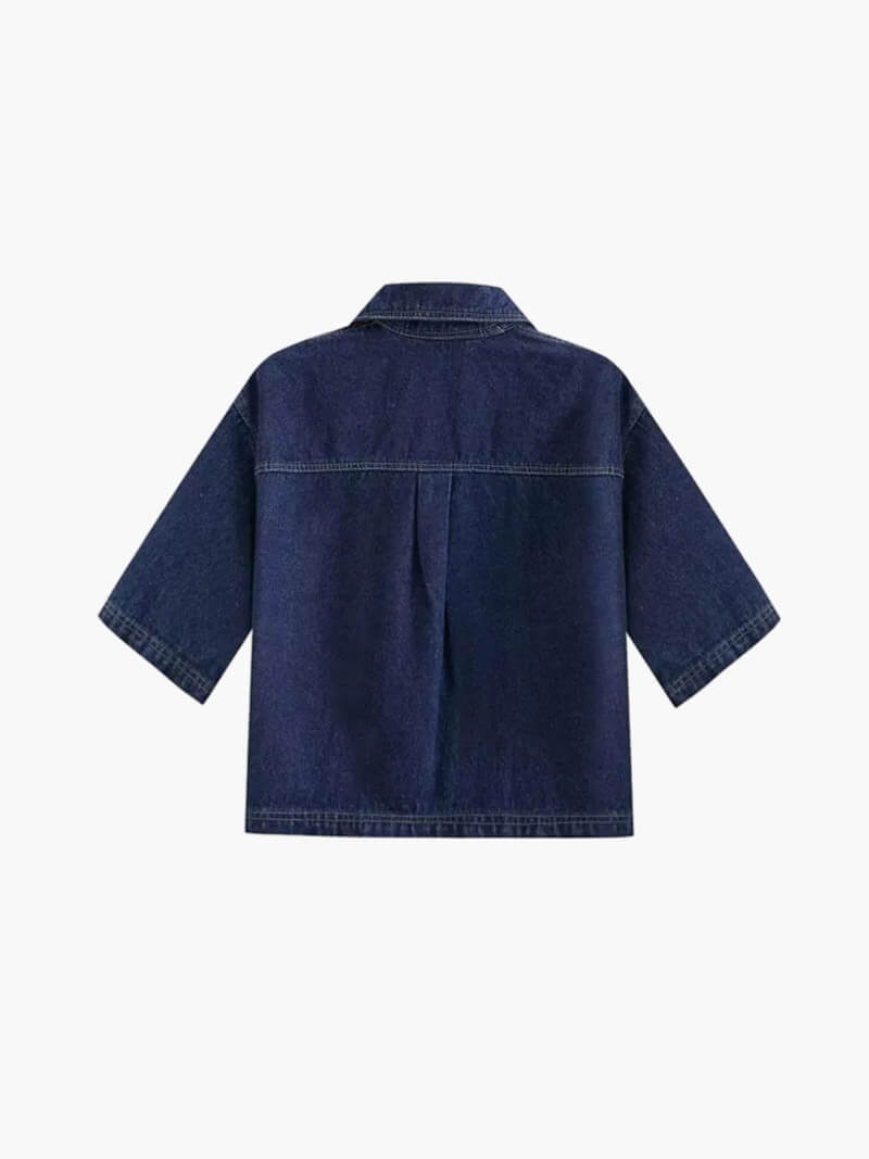 Soera Jade Denim Two-Piece Set