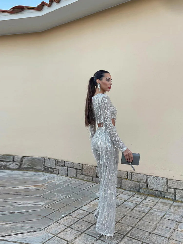 Moonlit Mirage Sequin Set