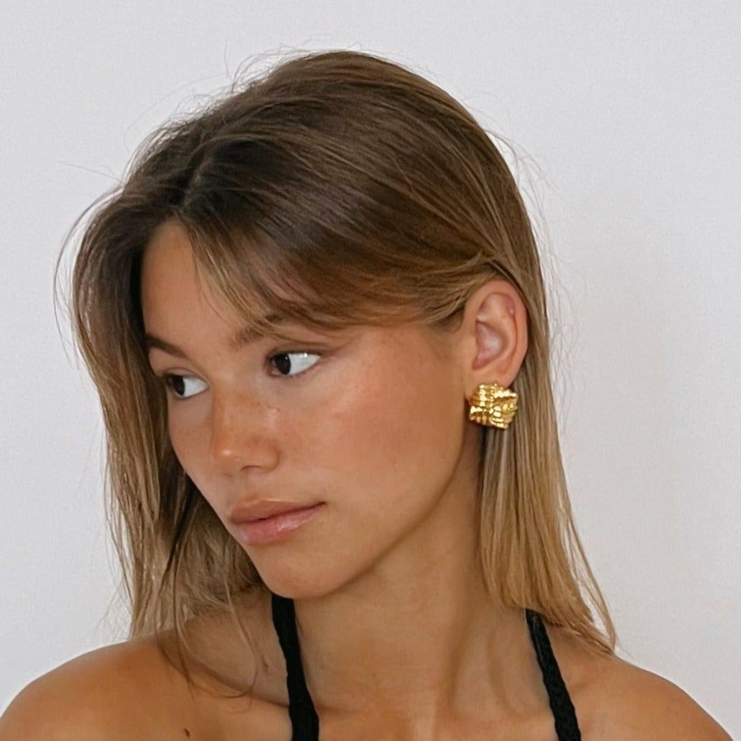 Golden Breeze Earrings