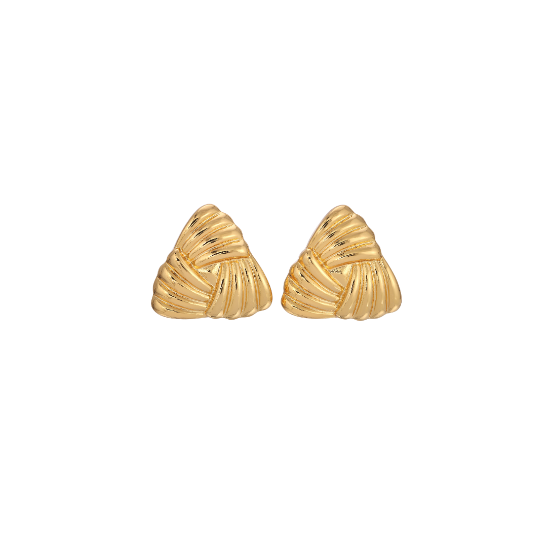 Golden Trinity Earrings