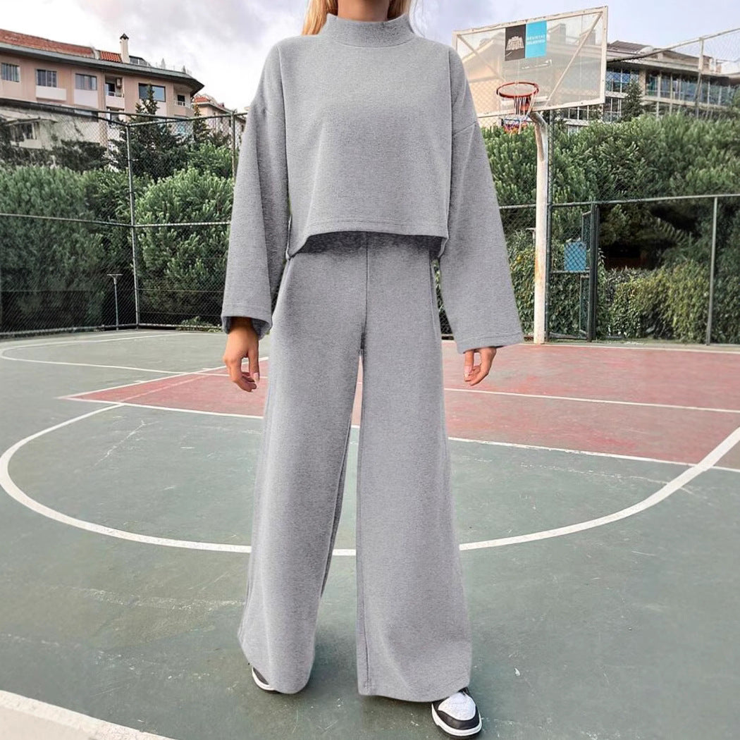 Downtime Luxe Wide-Leg Lounge Set