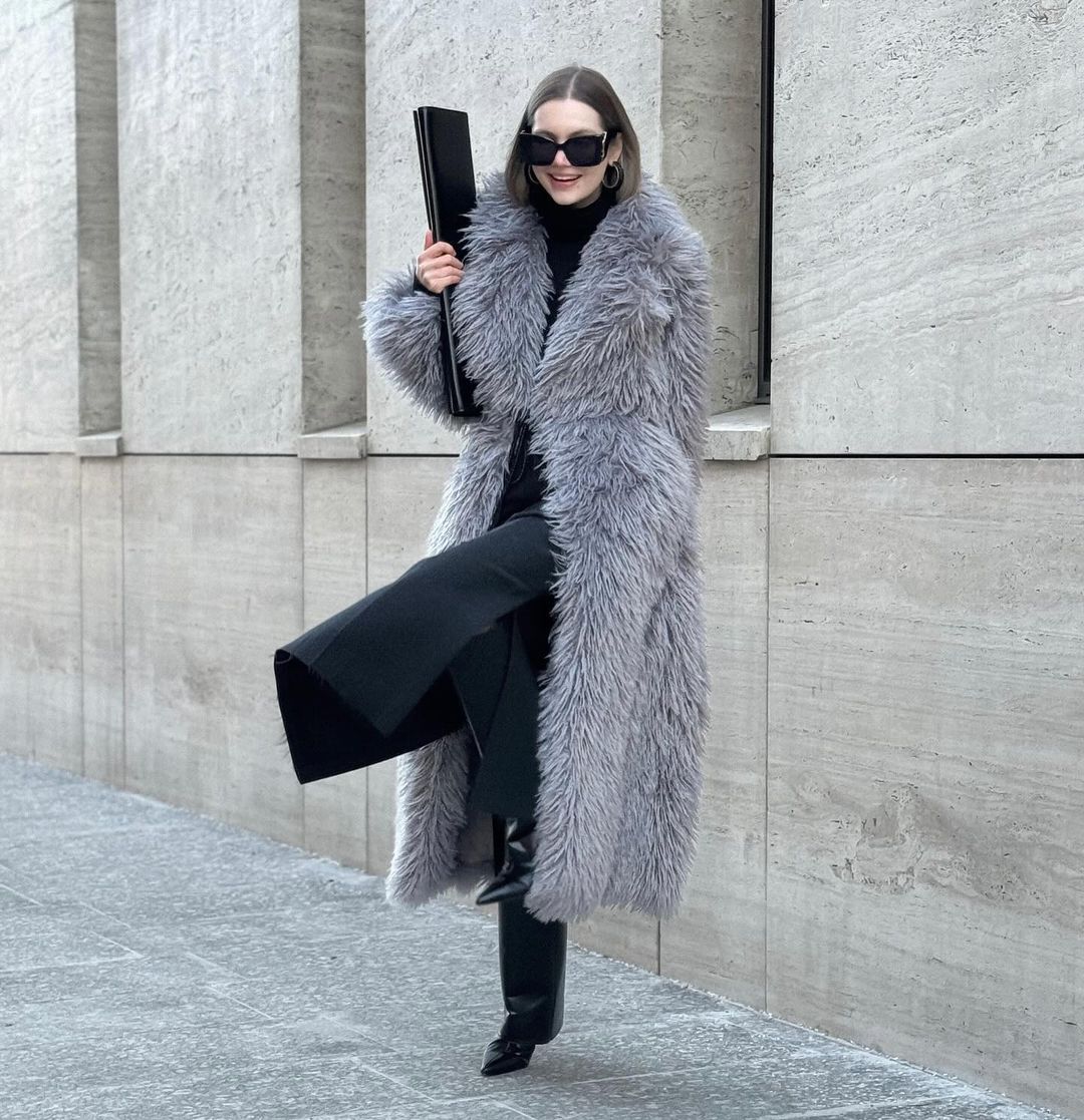 Empire Frost Faux Fur Coat