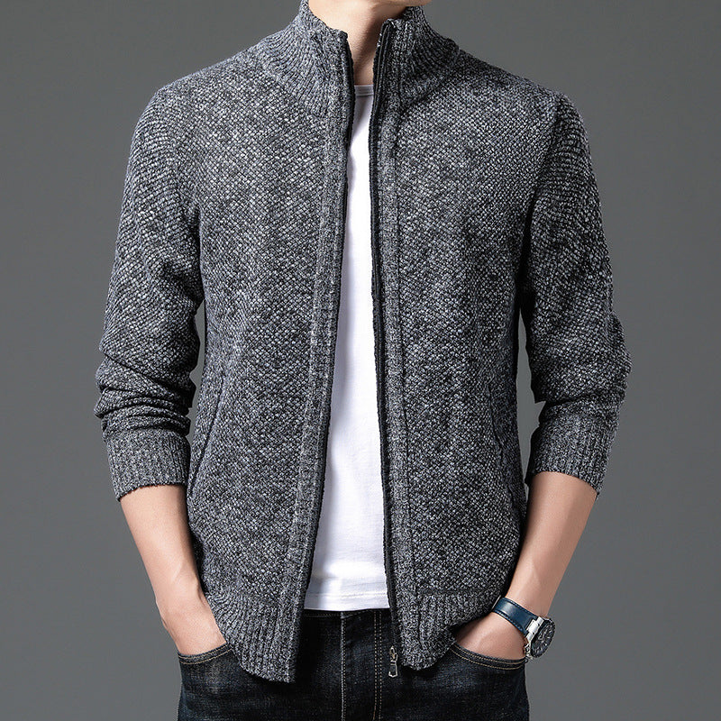 Ashmoor Textured Zip Sweater