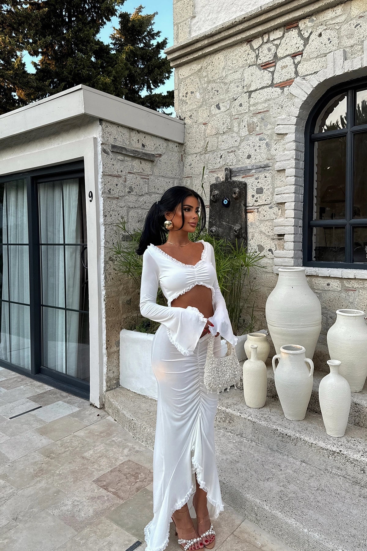 Capri Dream Cut-Out Maxi Dress