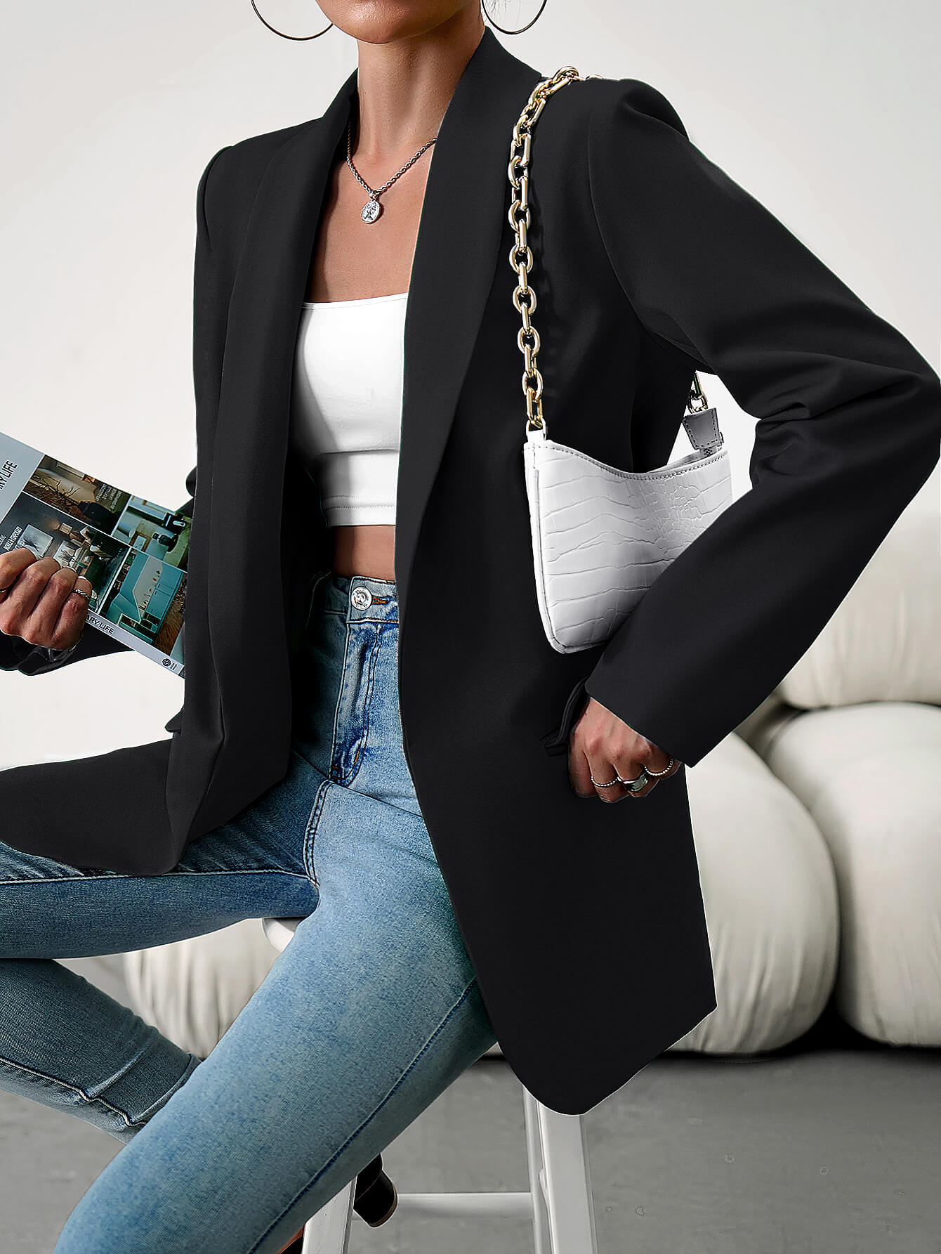 Manhattan Muse Relaxed Blazer