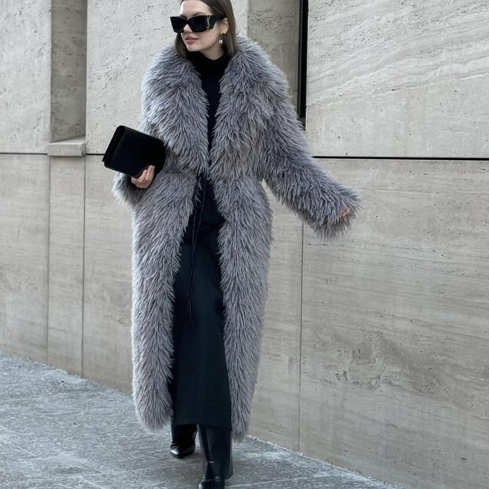 Empire Frost Faux Fur Coat
