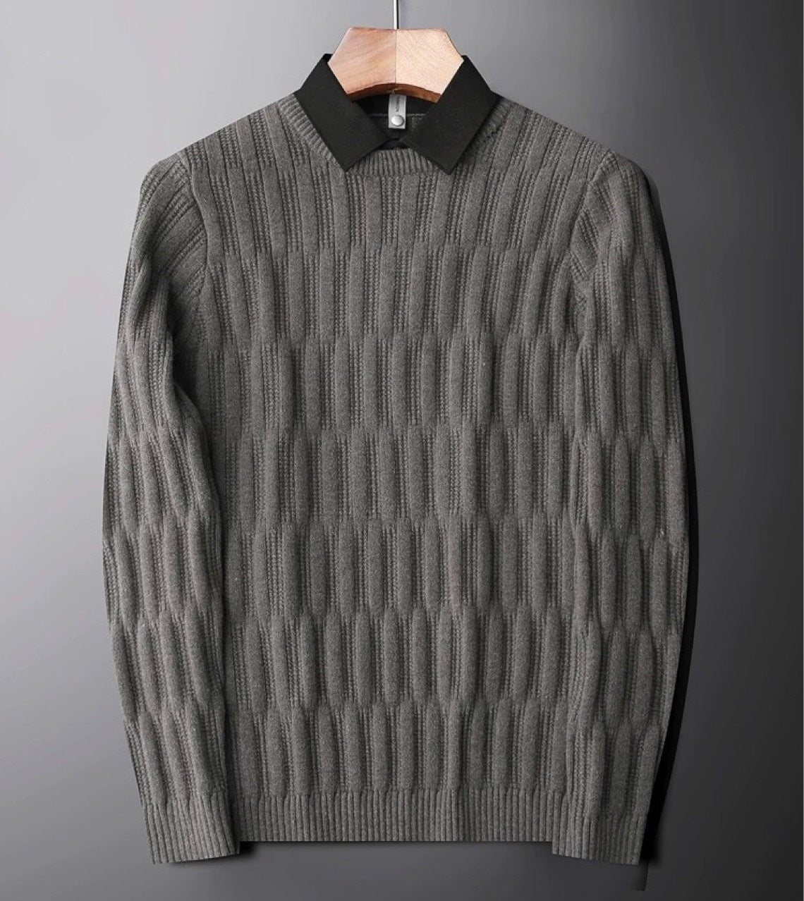 Thorne Cable Polo Knit