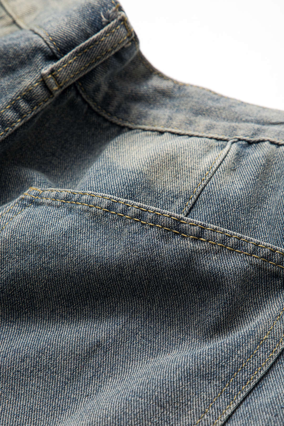 Raven Distressed Cut-Out Jeans