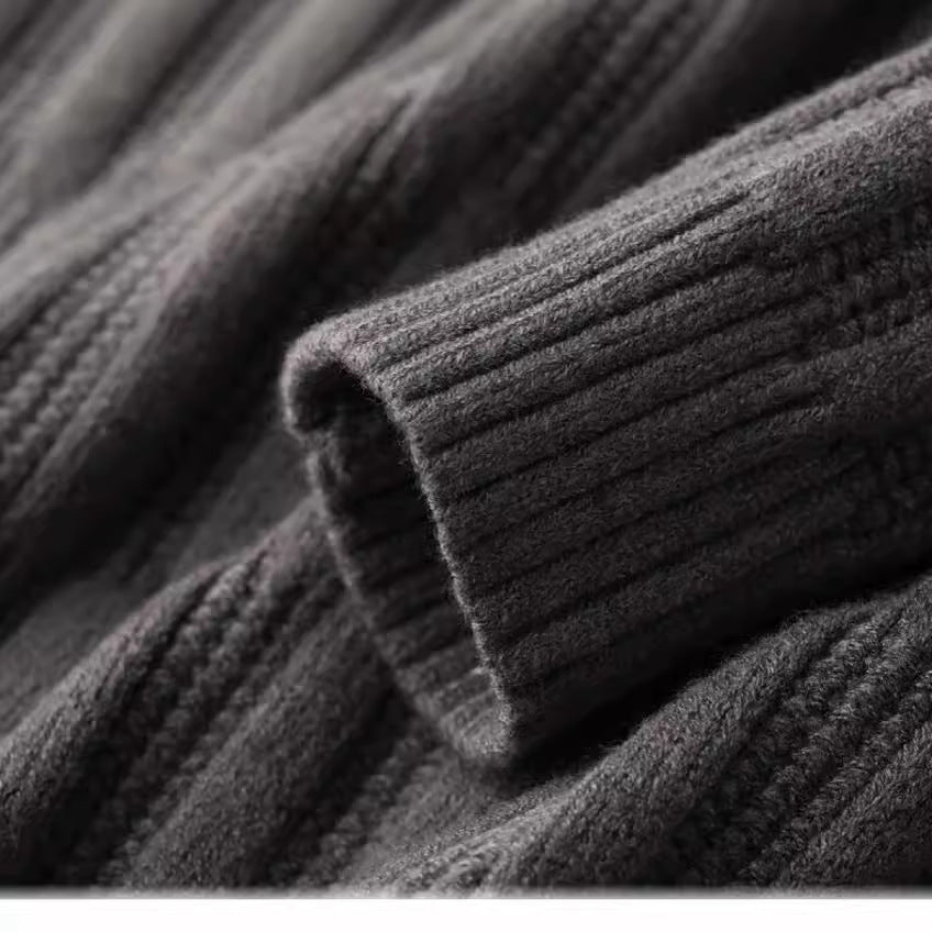 Thorne Cable Polo Knit