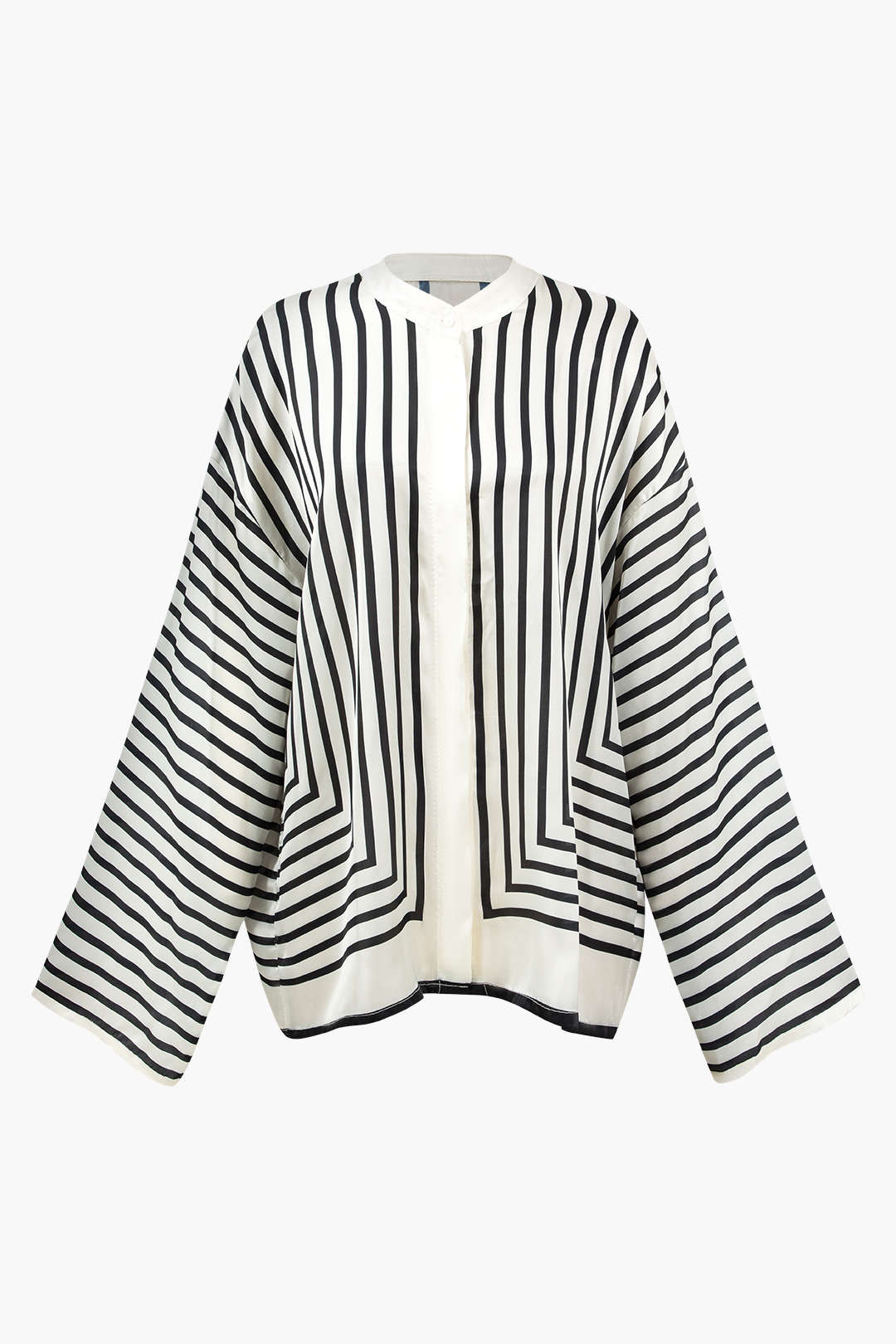 Luxe Satin Stripe Shirt