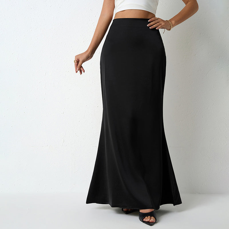 Savina Satin Maxi Skirt