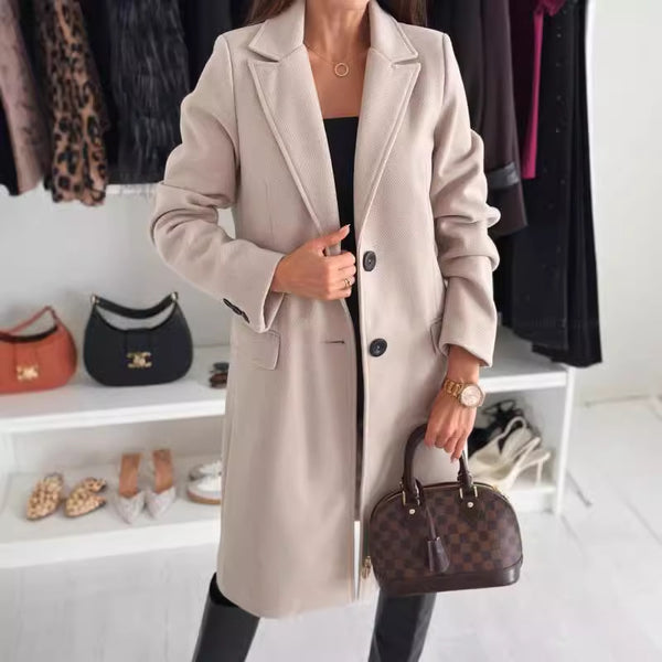 Saville Crest Structured Longline Coat