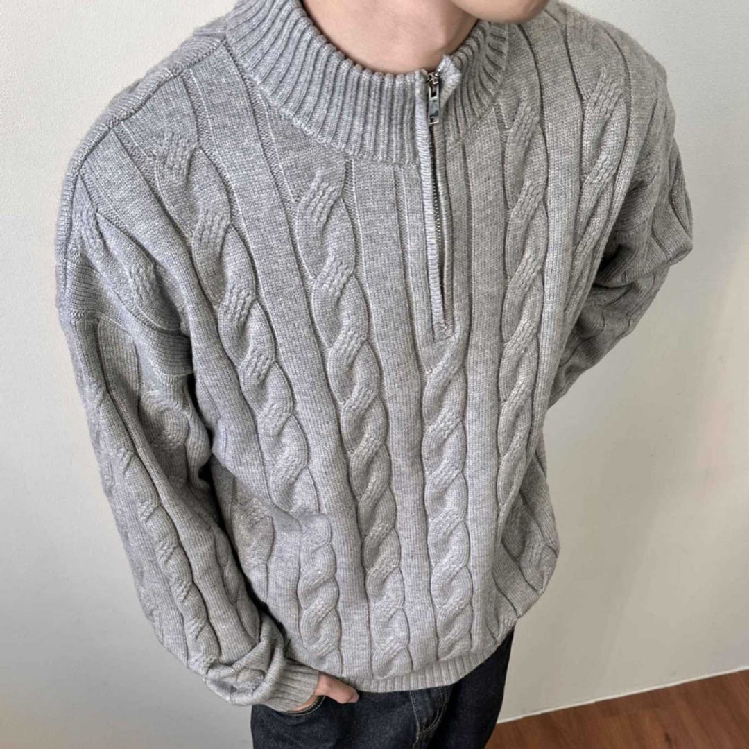 Ellroy Cable Zip Sweater