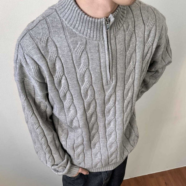Ellroy Cable Zip Sweater