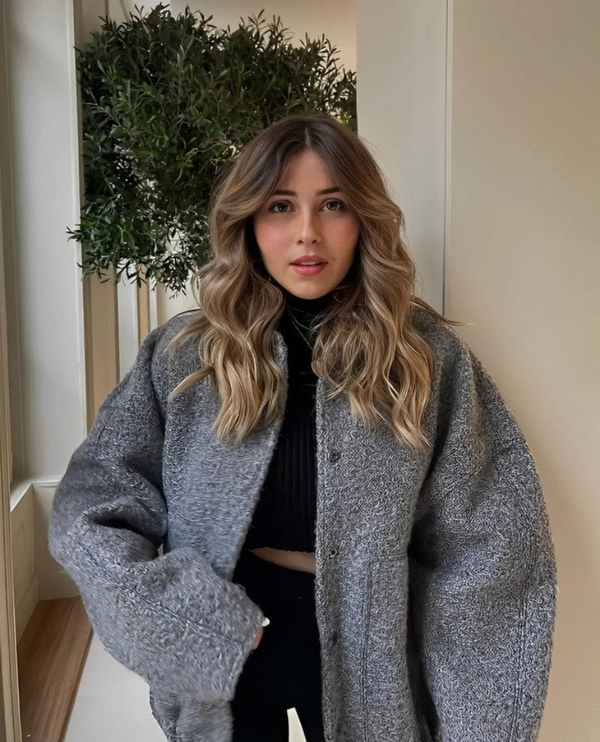 Holloway Wool Blend Oversized Jacket