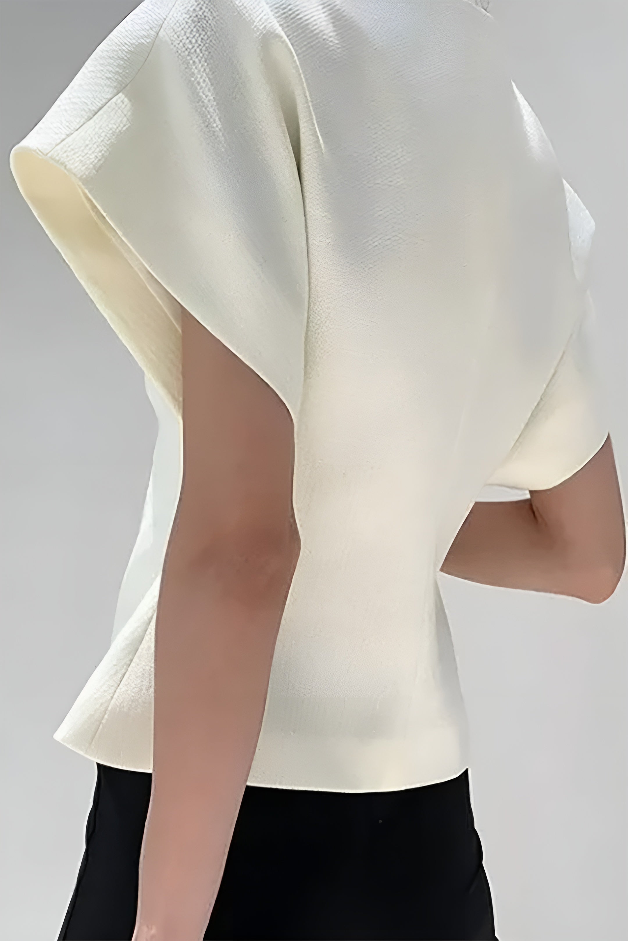 Sleek Minimalist V-Neck Top