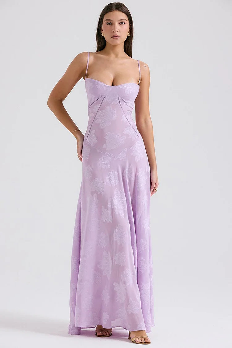 Seraphina Floral Print Maxi Dress