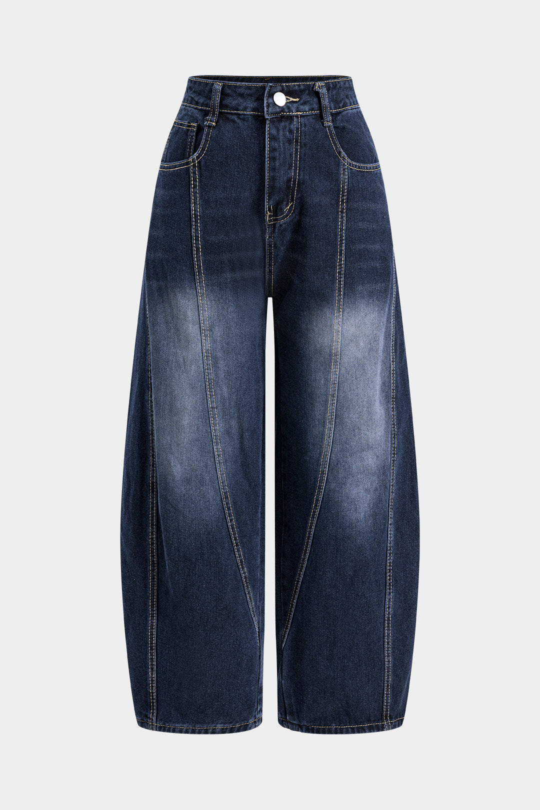 Vega Wide-Leg Denim Jeans