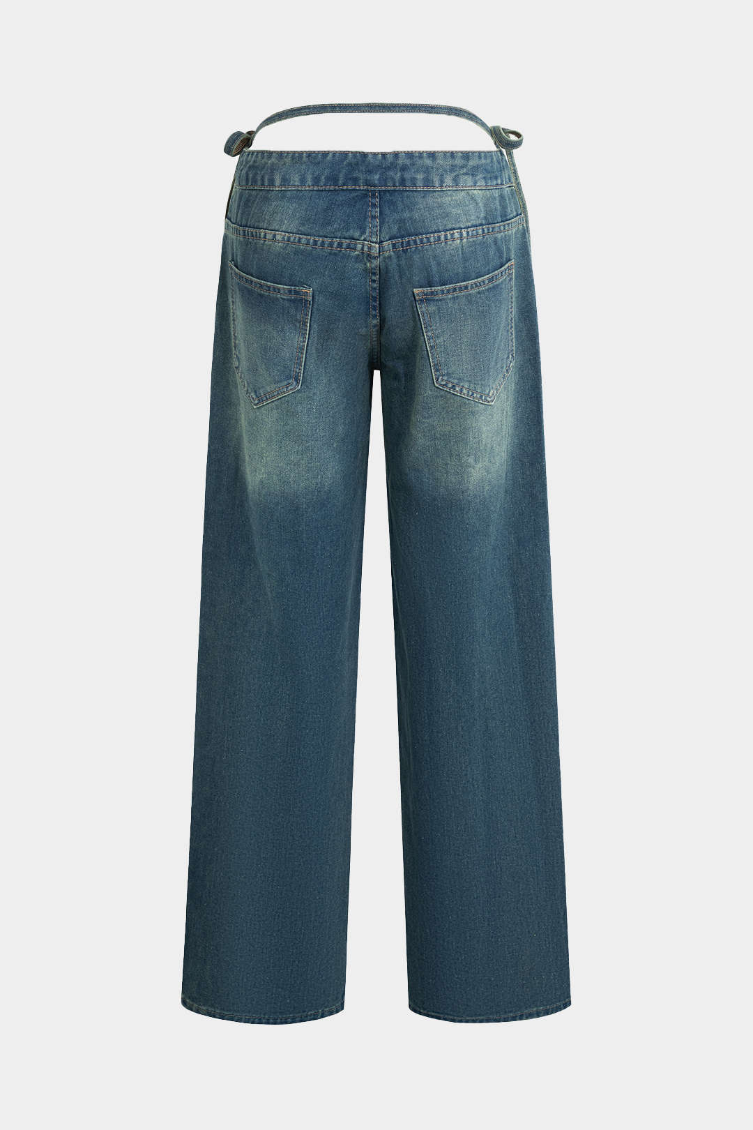 Astra Cut-Out Wide-Leg Jeans