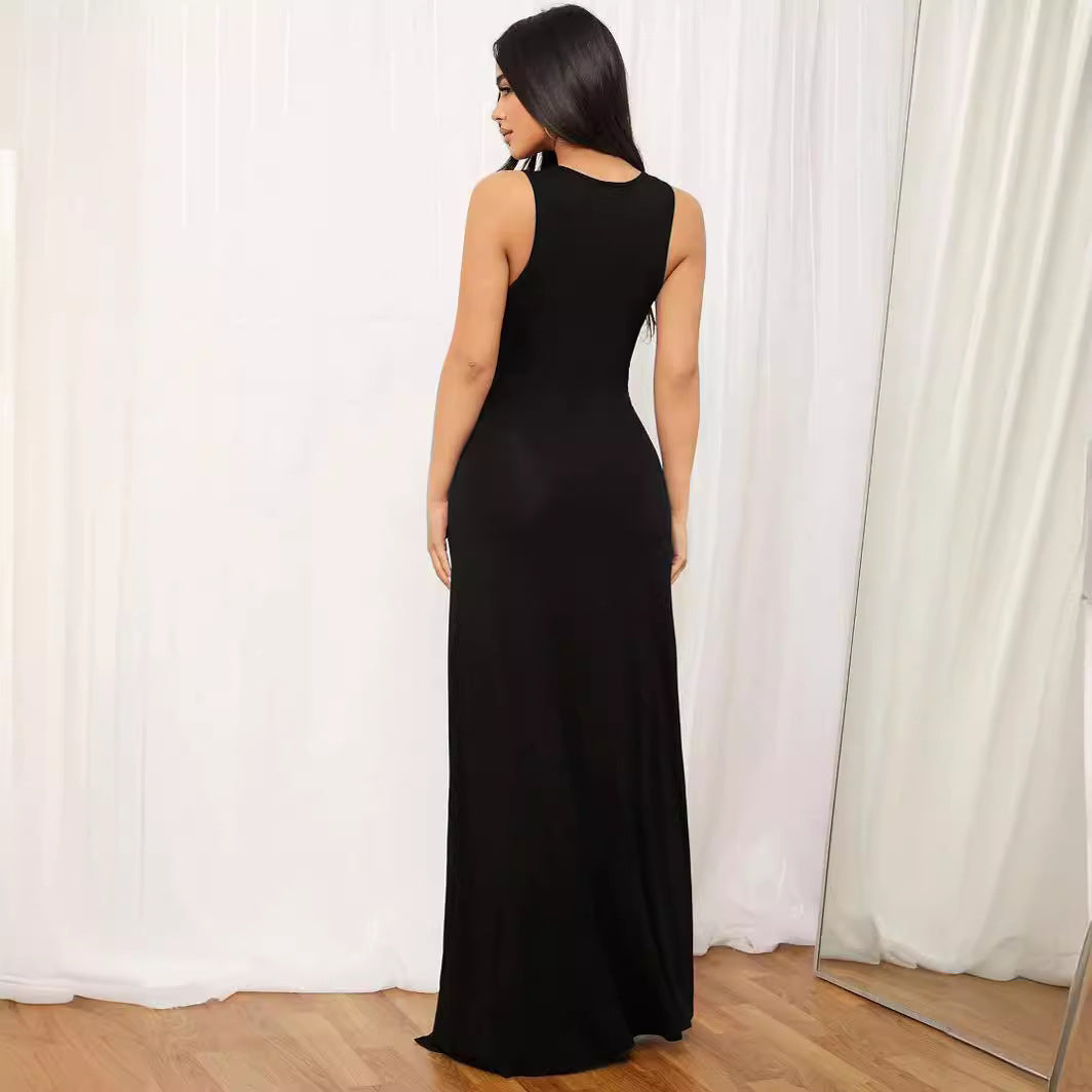 Nerisse Twin-Split Maxi Dress