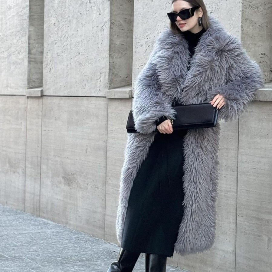 Empire Frost Faux Fur Coat