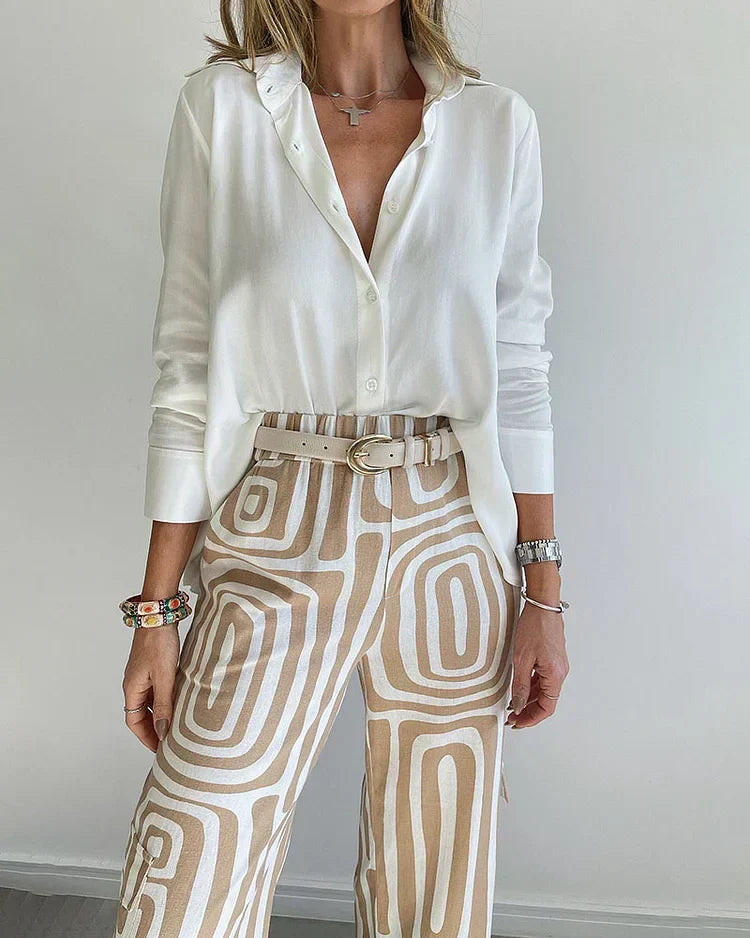 Sierra Horizon Shirt And Pants Set