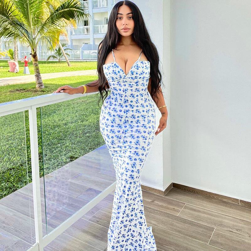 Delmare Bloom Maxi Dress