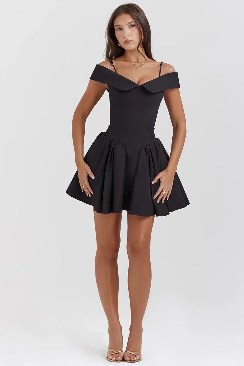 Verona Off-Shoulder Mini Dress