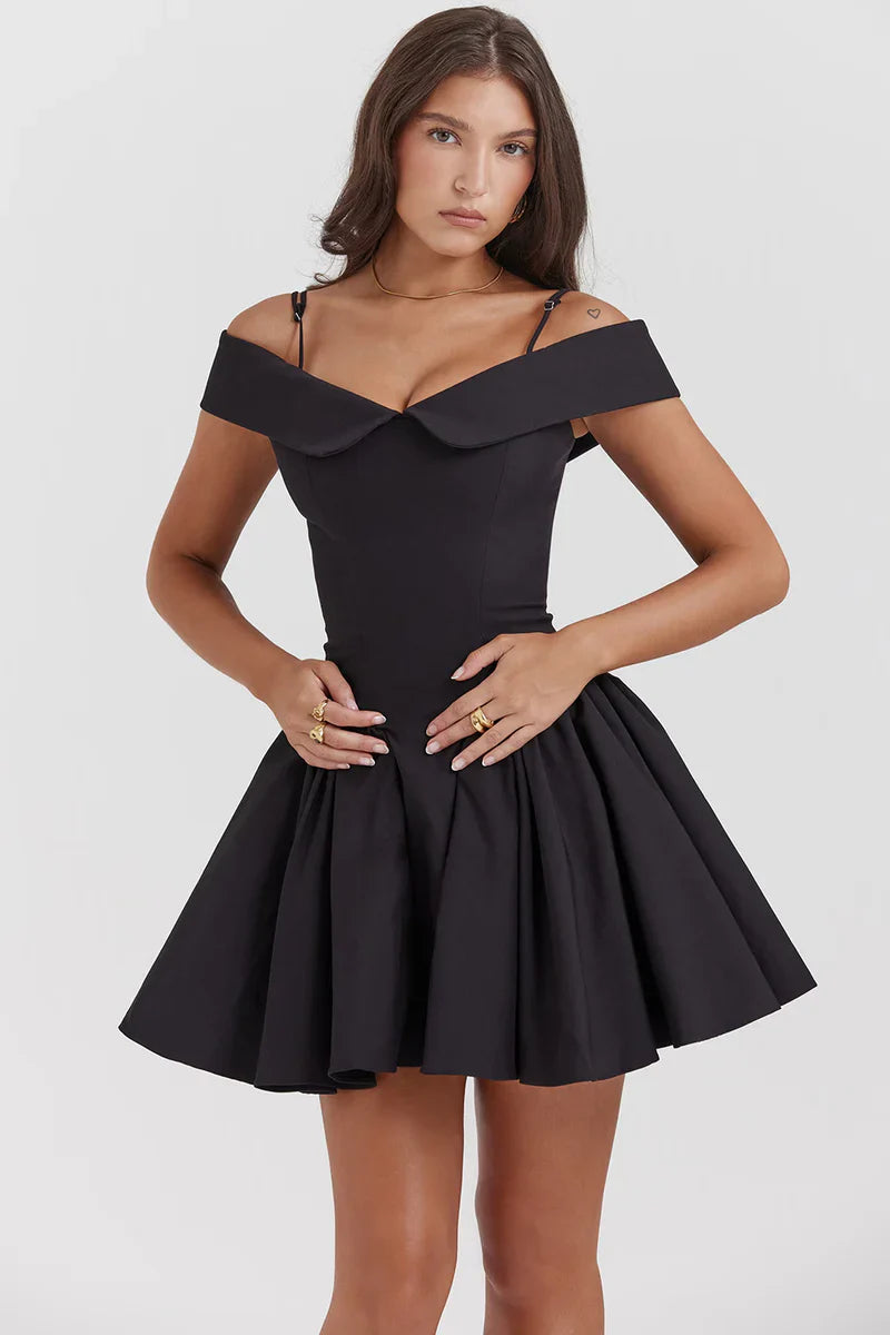 Verona Off-Shoulder Mini Dress