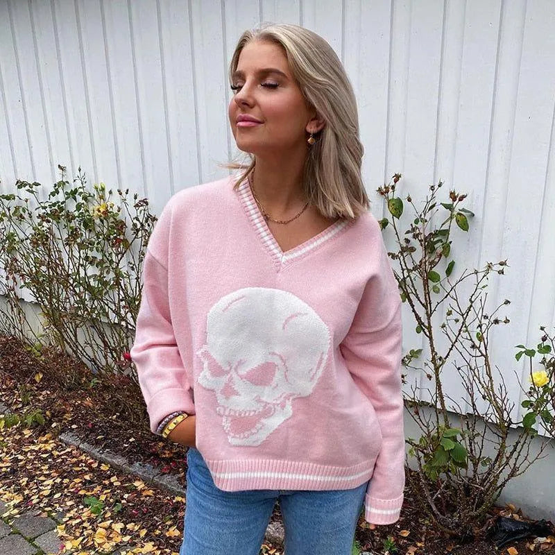 Skully Crush Knit Sweater