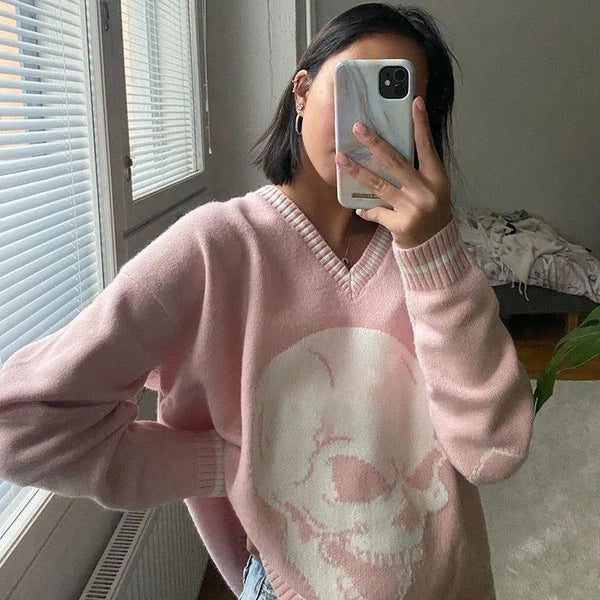 Skully Crush Knit Sweater