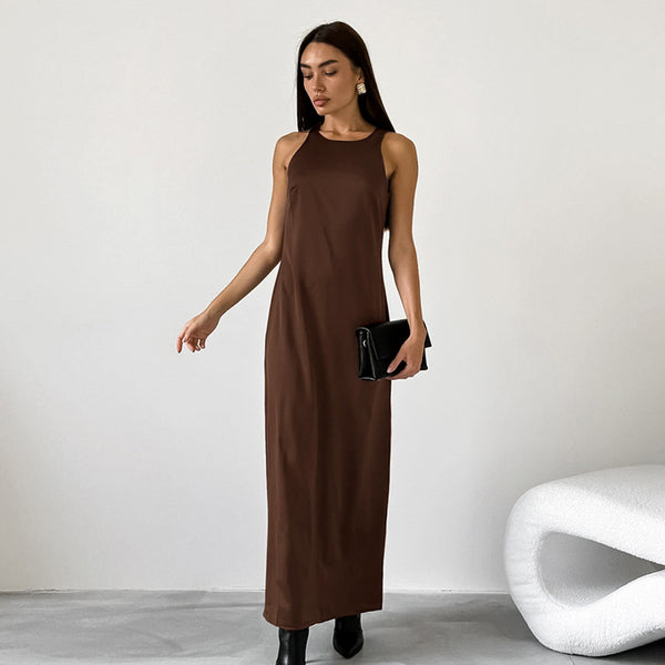 Sienna Rhythm Minimalist Maxi Dress