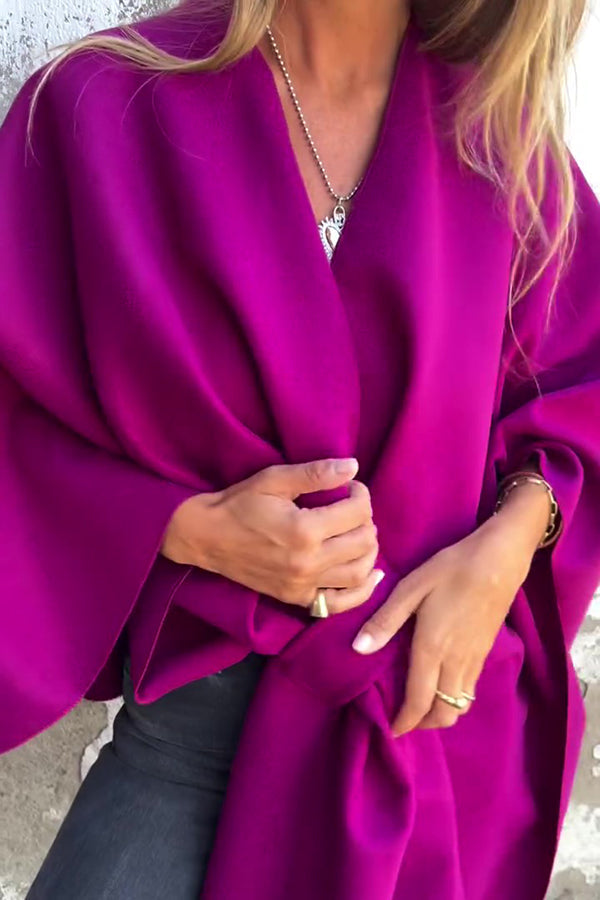 Canyon Drape Open Coat