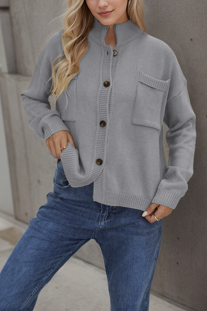 Sable Ridge Pocket Knit Cardigan