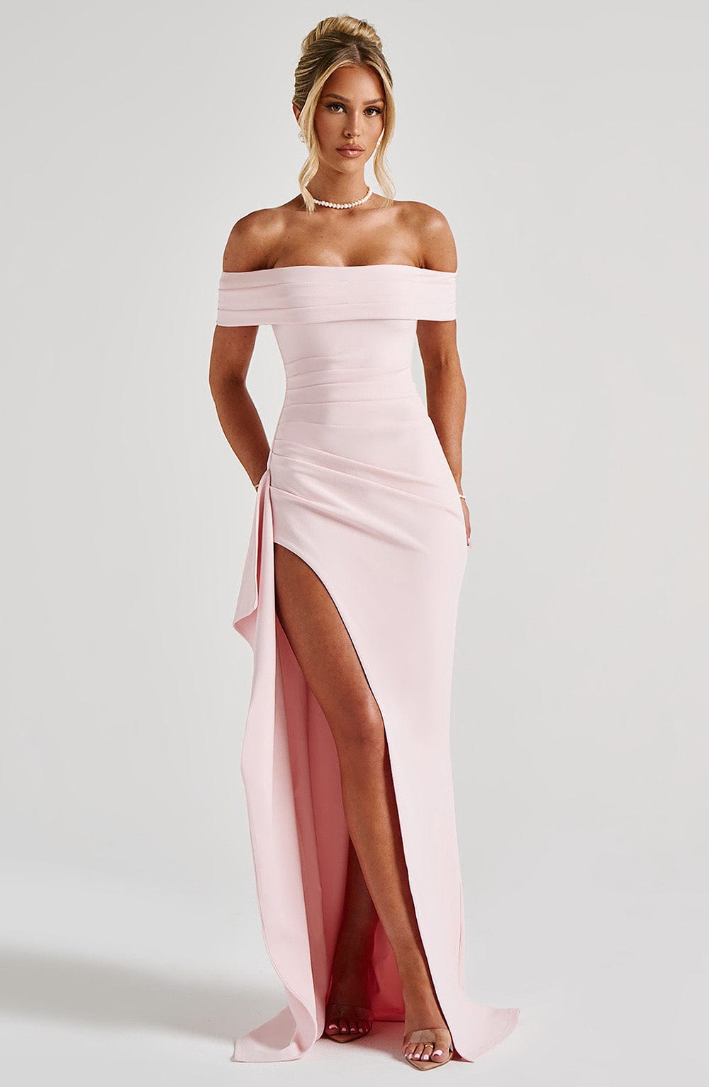 Opaline Drape Maxi Dress