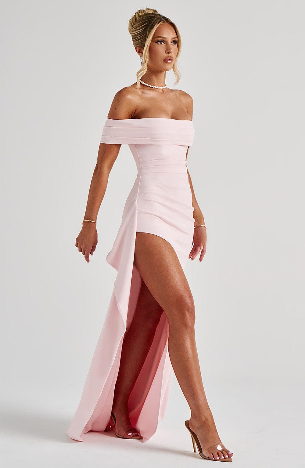 Opaline Drape Maxi Dress
