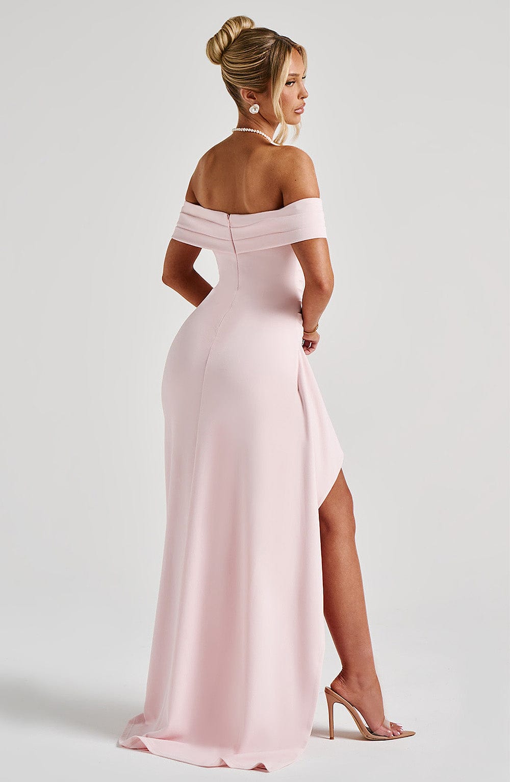 Opaline Drape Maxi Dress