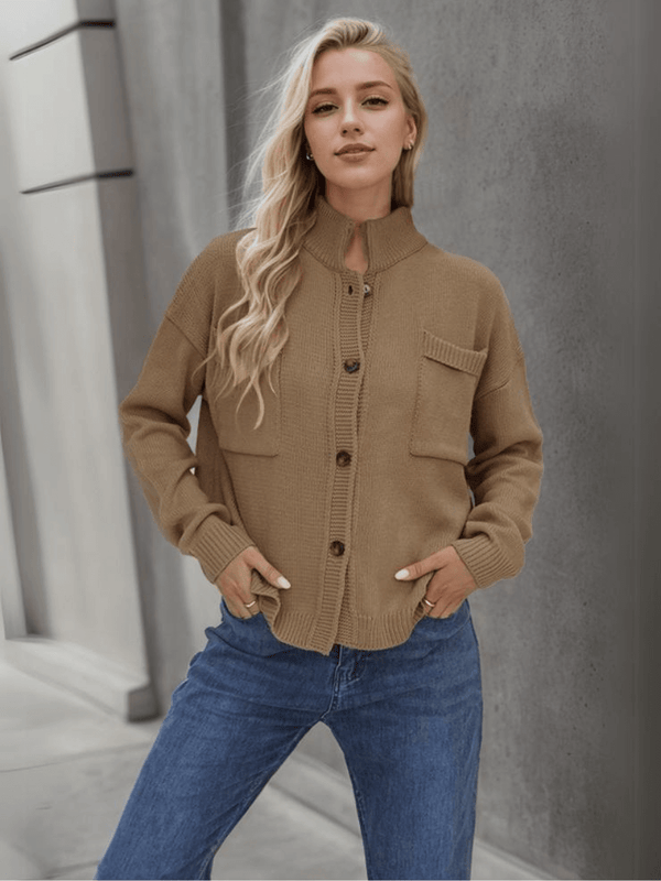 Sable Ridge Pocket Knit Cardigan