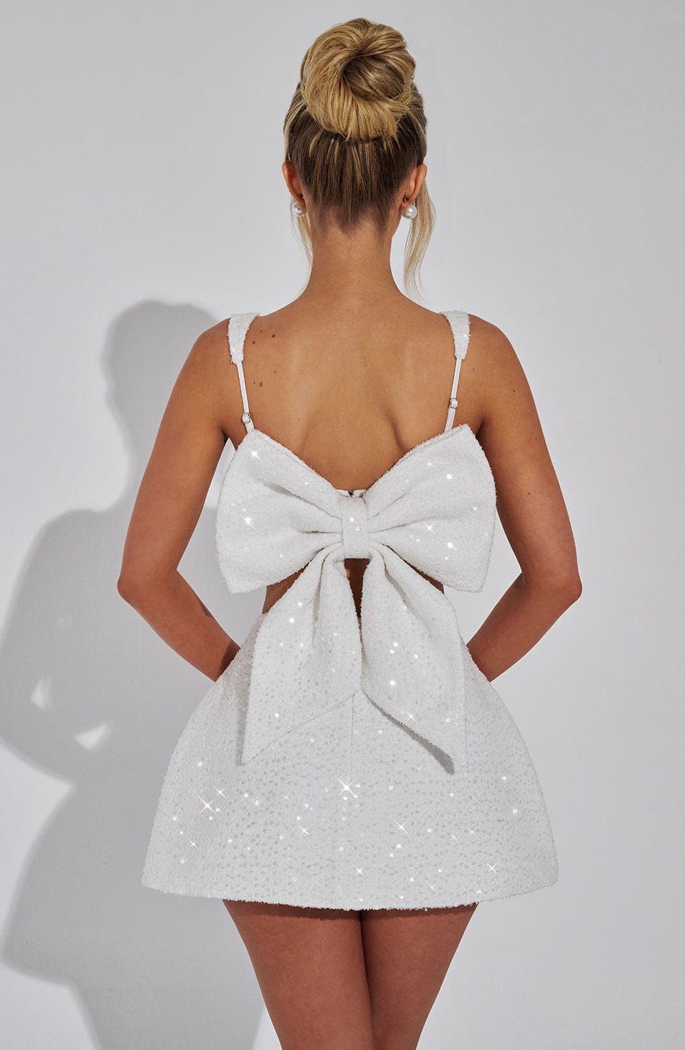 White Kiri Sequin Set